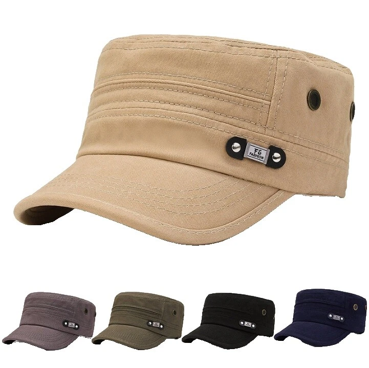 Men's Solid Gorra Ejército