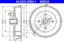 Tambour de frein Porsche 924
