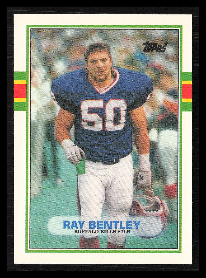 Ray Bentley 1989 Topps Traded #4T  Buffalo Bills Rookie