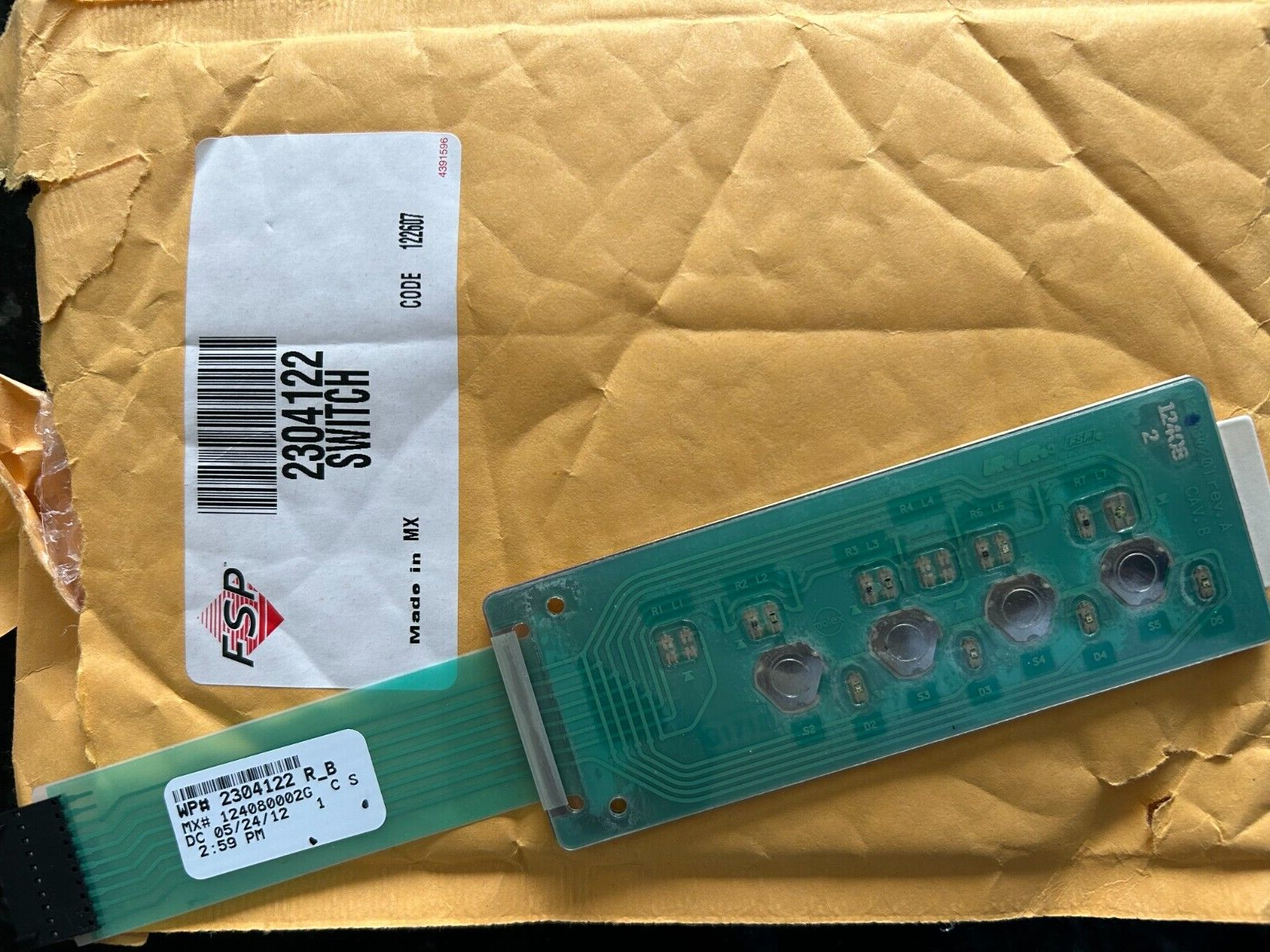 WP2304122 for Whirlpool Ice Machine Selector Switch for sale 