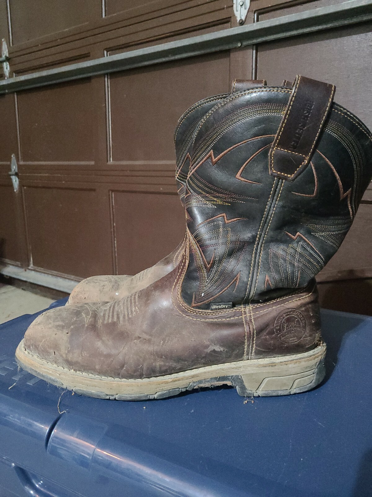 irish setter pull on work boots