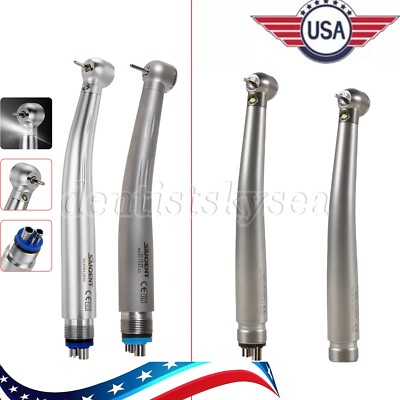 Dental Ceramic Fiber Optic /Fiber Optic LED E-generator High Speed Handpiece