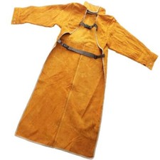 Leather Welding Work Apron Resistant Resistant with Sleeves