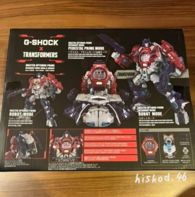 G-SHOCK Transformers DW-6900TF SET Casio Takara Tomy Watch Master