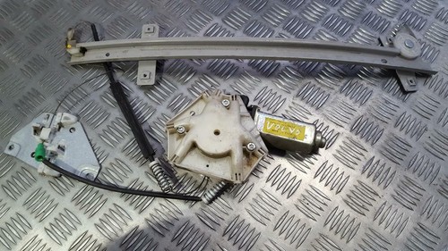 Door window regulator with motor