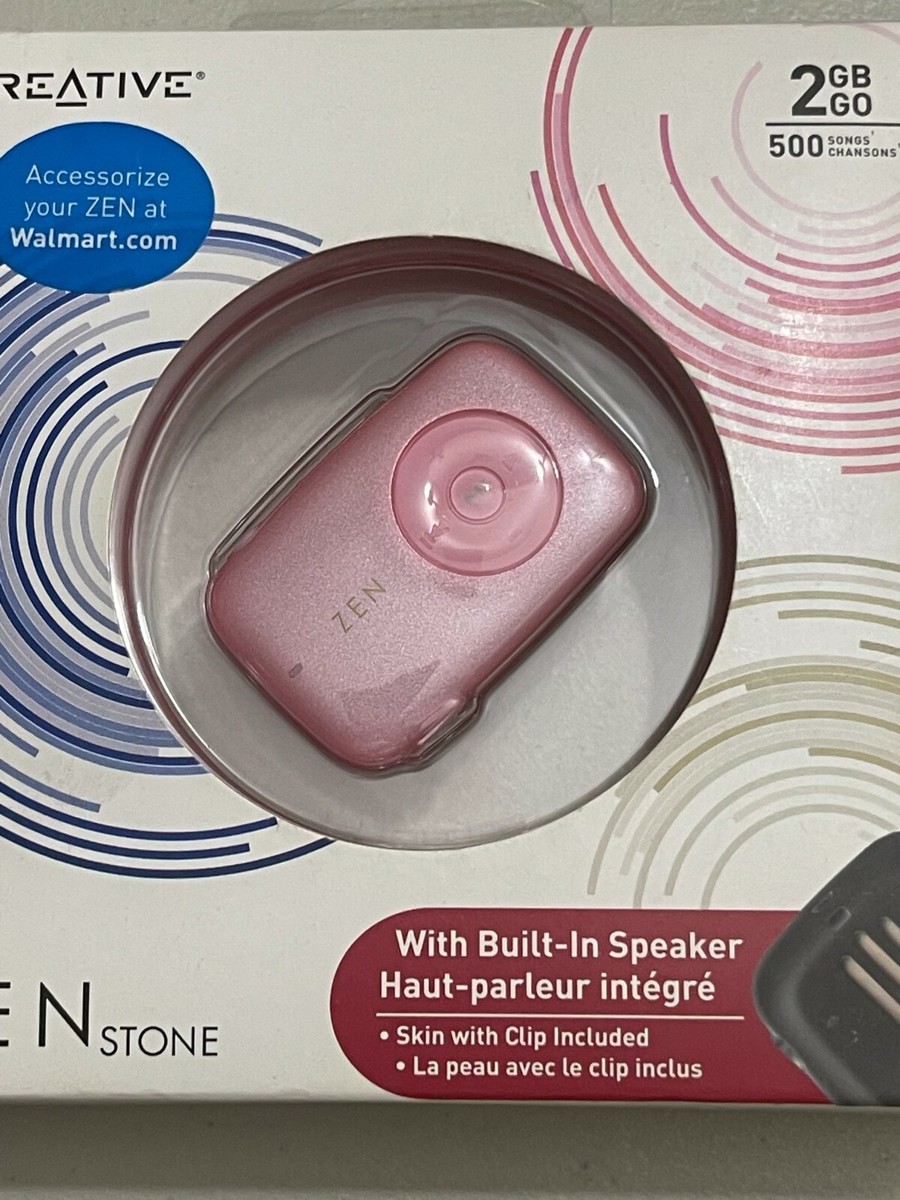 Creative ZEN Stone 2 GB WMA MP3 Media Player w/ Built-In Speaker