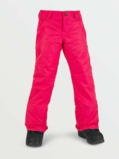 2021 NWT YOUTH VOLCOM FROCHICKIDEE INSULATED SNOWBOARD PANTS 115 M Magenta