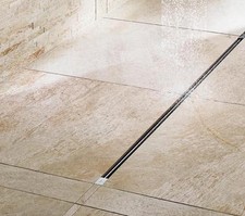 SHOWER CHANNEL STAINLESS STEEL FLOOR DRAIN DRAIN TROUGH SHOWER DRAIN FLOOR DRAIN CHANNEL BATHROOM