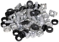 M6 Cage Nuts Screws & Washers 10/25/50 Packs, Fixing Set Cabinets Data Rack