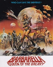JANE FONDA signed autograph 20x25cm BARBARELLA in person autograph ACOA
