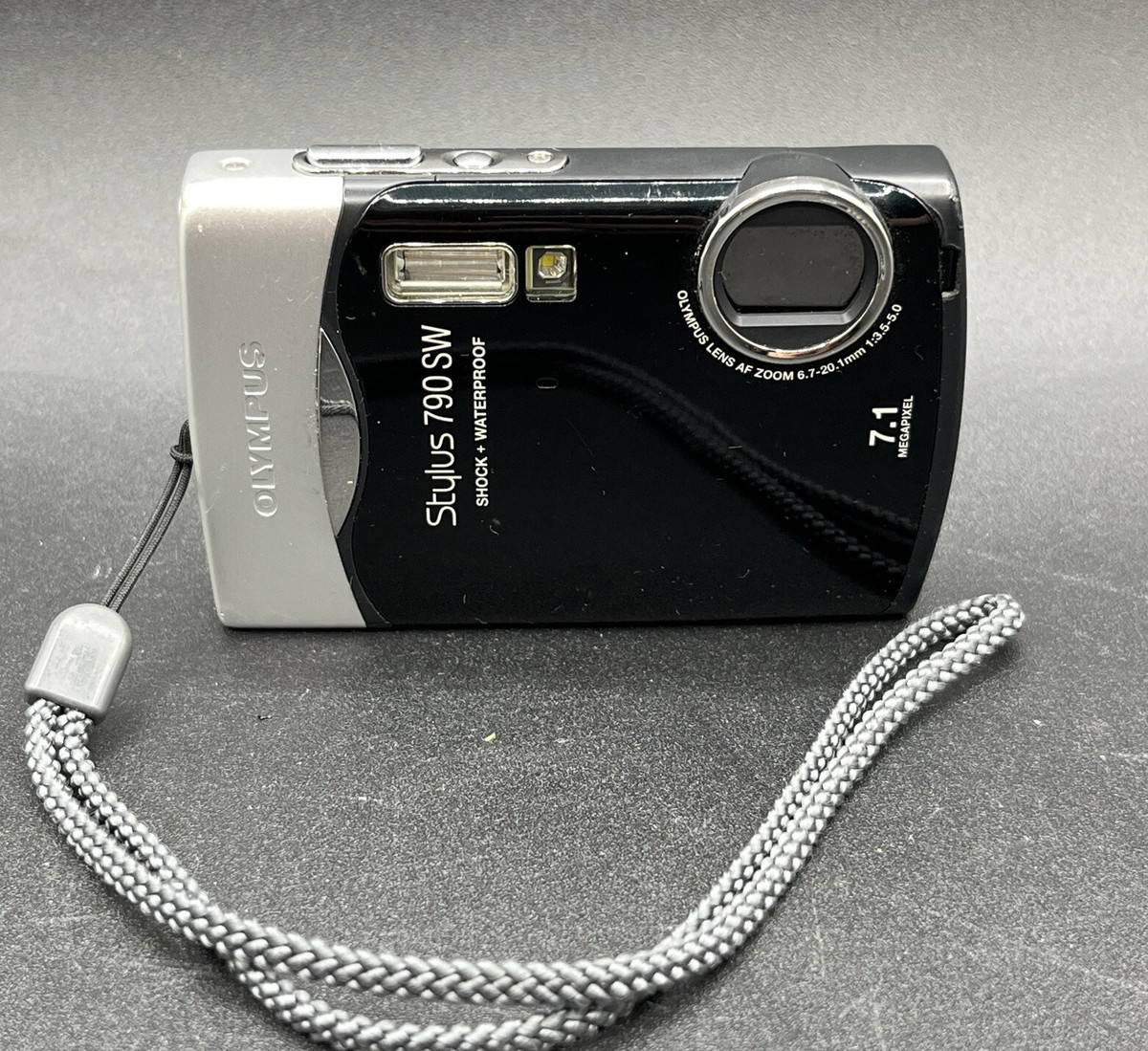 Olympus Stylus 790 SW 7.1MP Digital Camera - Black 50332161597| eBay