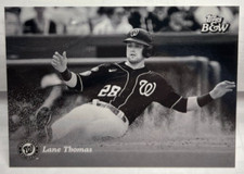 Lane Thomas 2023 Topps Black & White #58 SP - WASHINGTON NATIONALS