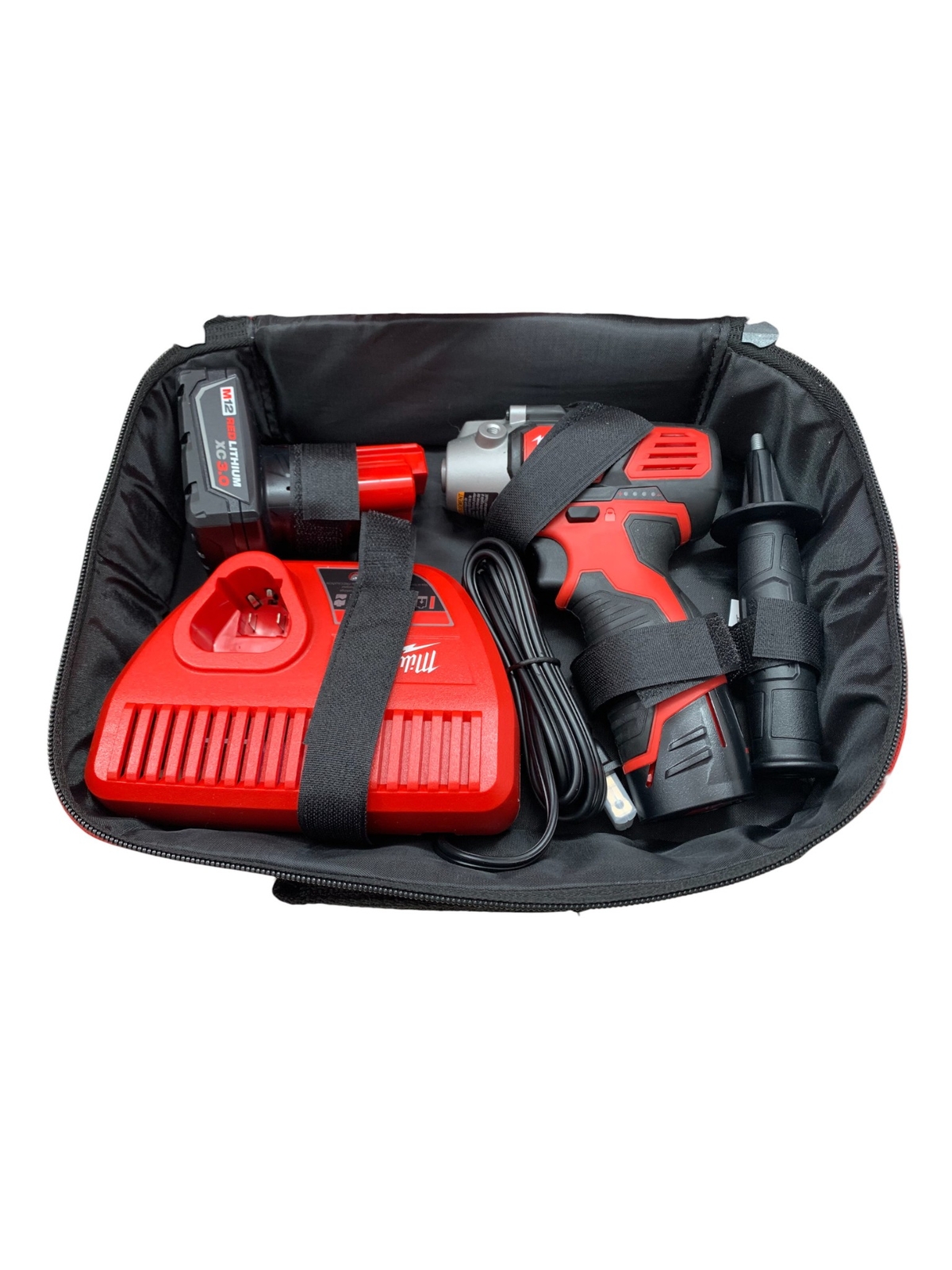 Milwaukee M12 Variable Speed Polisher Sander Kit 243822XReturnOpen