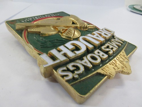 JAMES BOAGS DRAUGHT HEAVY METAL ADVERTISING BEER TAP TOPPER - Picture 4 of 6