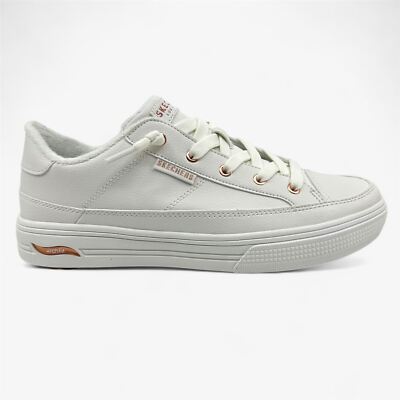 Skechers Arch Fit Arcade On My Way White Womens Athletic Sneaker