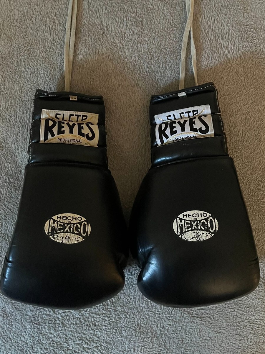 Cleto Reyes 16oz Sparring Gloves Lace-Up Black - Old Logo | eBay