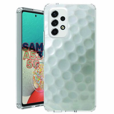 For Samsung Galaxy A23 5g A52 A53 TPU Case Cover+Glass(Golf Ball)