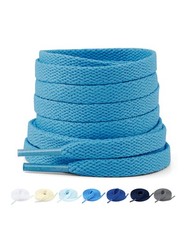 2 Pairs Flat Shoelaces, 8mm Width Premium Replacement Shoe Laces for Gymnastics...
