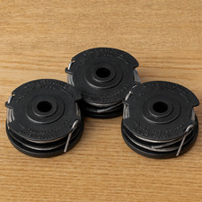 Greenworks Double Line Spool 1.65mm 4.8m Trimmer Line Replacement 3 Pack