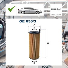 Ölfilter Filtron für Audi A8 4E2, 4E8 3.0 TDI quattro