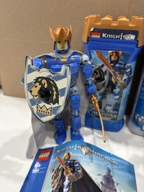 2003 Retired Lego Knights Kingdom King Mathias (8809)  and Jayko (8783)