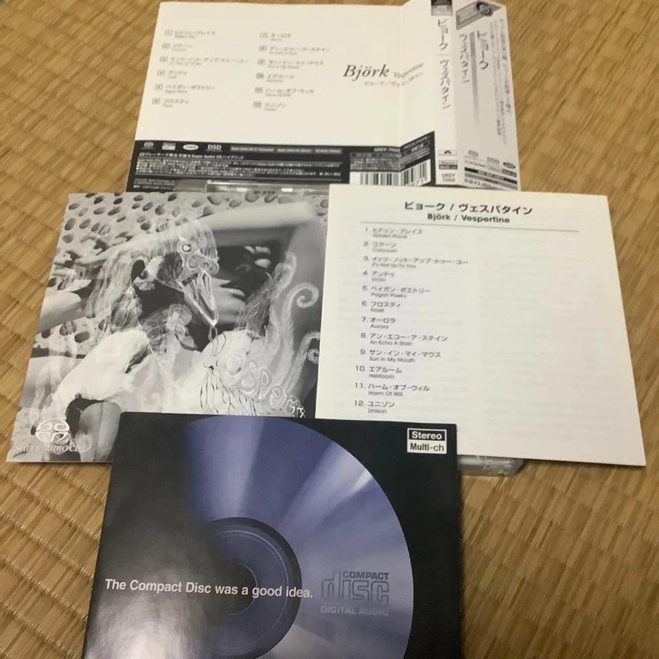 Björk / Vespertine / 2004 SACD Polydor UIGY-7059 Album Hybrid Multichannel Japan Foto 4 de 4