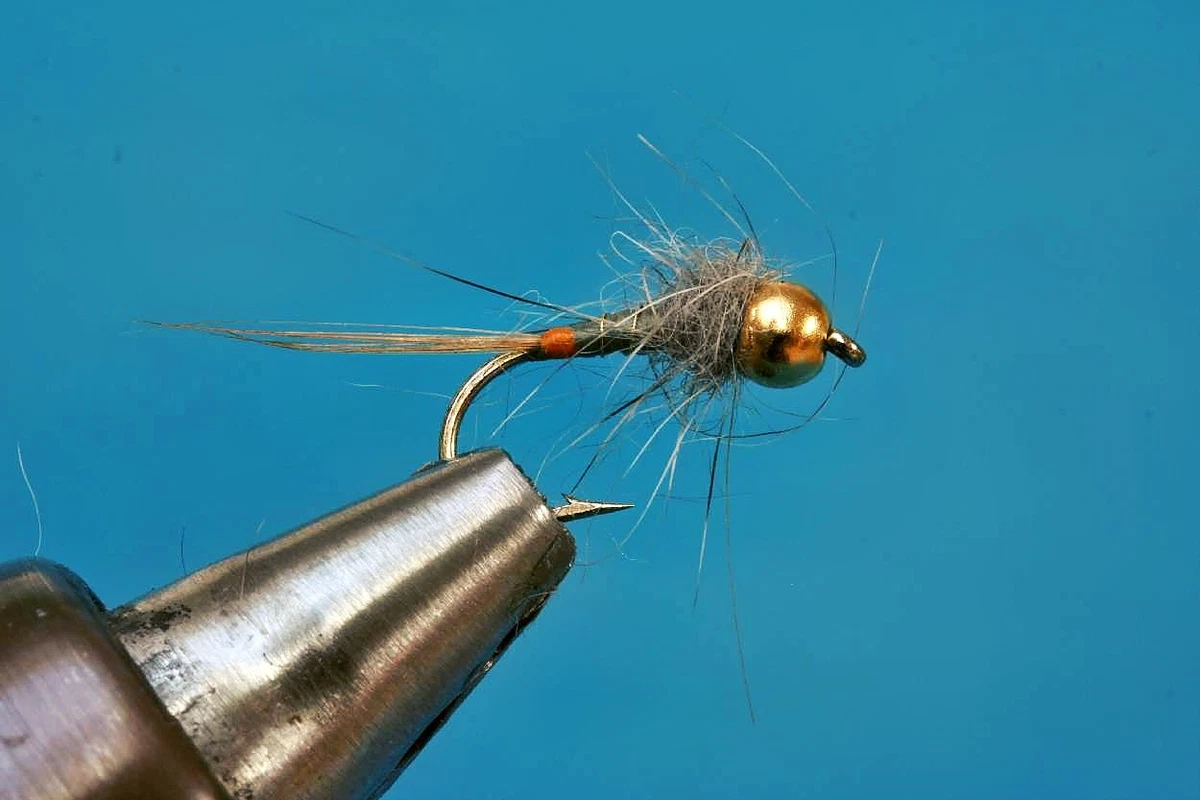 24 Mosche Per Trota Montana – Scatola Mista Testa E Coda Oro – Pesca A Mosca Ninfe | Troutflies UK