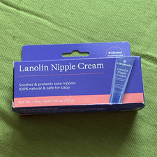 Lansinoh Lanolin Nipple Cream Tube 1.41 oz 40 g Purple 2 tubes for the price