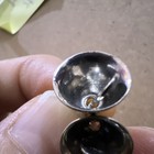  VTG P & B Sterling 925 Silver Wedding Double Bells Metallic Finish — photo 3