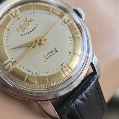 14K ENICAR ULTRASONIC /アンティーク/不動/スイス製 14K ENICAR ULTRASONIC /アンティーク/不動/スイス製 Vintage Enicar