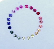 5.00 mm Natural Rainbow Sapphire Round Shape 22 pcs Stunning Loose Gemstone.