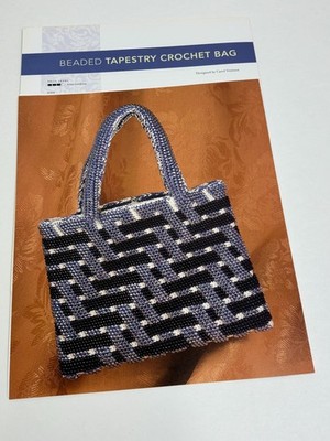 Beaded Tapestry Crochet Bag Crochet Pattern Book Pages