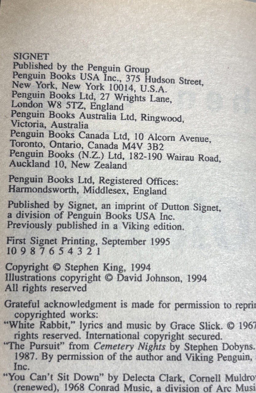 Signet Paperbacks HUGE Lot: 31 Stephen King 1st Edition Paperbacks, Vintage Signet ...
