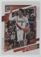 2021-22 Panini Chronicles Donruss Optic Traded Silver Keon Johnson #613 1e57