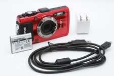   Near Mint  Olympus Stylus Tough TG-3 16MP Waterproof Compact Digital Camera Red