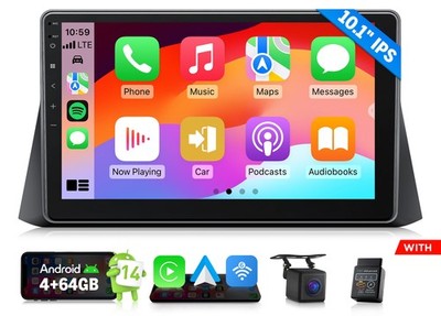 CAM+OBD+for Honda Accord 2008-2012 10.1'' Android 14 4+64G CarPlay Car Stereo GPS
