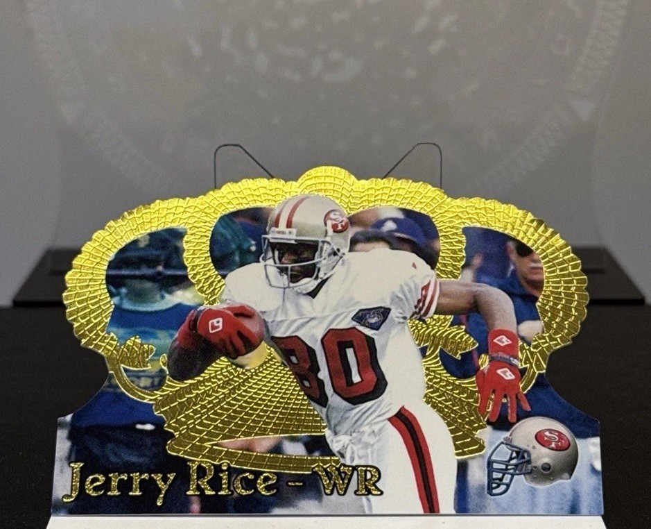 JERRY RICE 1995 Pacific CROWN ROYALE #38 49ers HOF RARE DIE-CUT 🔥