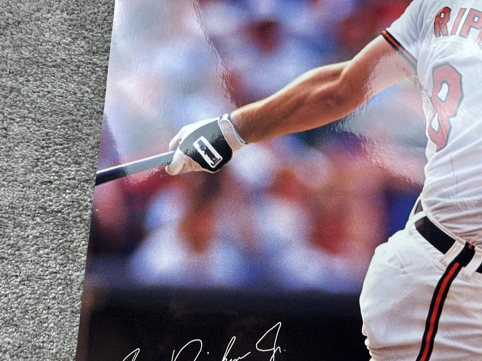 Vintage Baltimore Orioles Cal Ripken Jr Poster Sports Illustrated MLB Baseball - Image 4 of 4