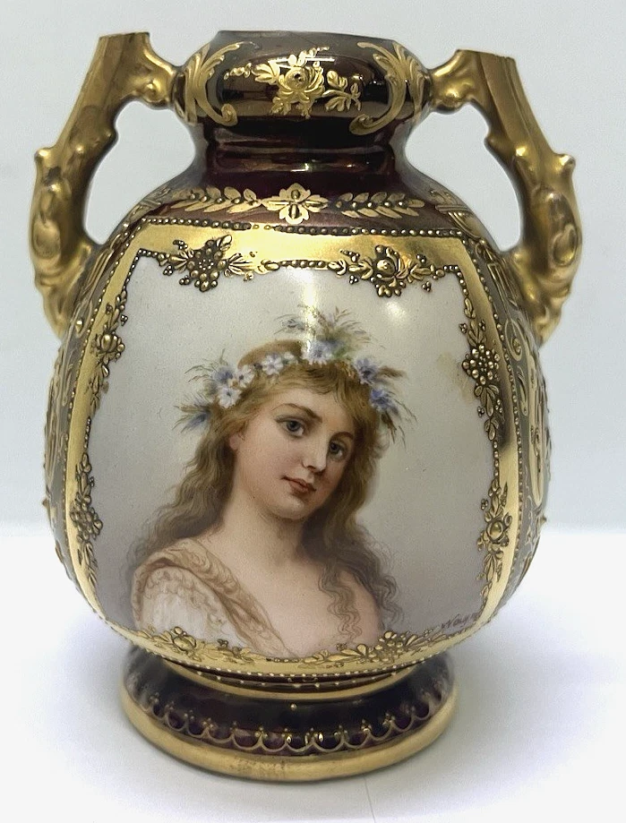 Royal Vienna In Antique Ceramic & Porcelain Vases for sale | eBay