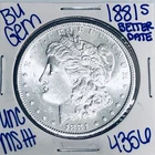1881 S BU UNCIRCULATED MORGAN SILVER DOLLAR AUTHENTIC U.S.MINT FREESHIPPING 4356