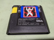 John Madden Football '93 Sega Genesis Cartridge Only