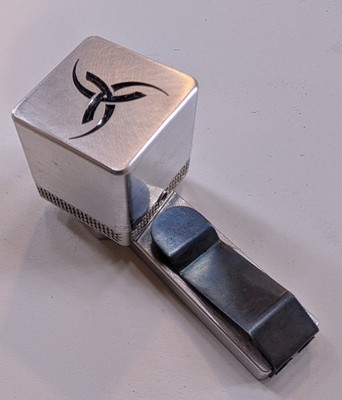 Magnetic Pool Chalk Holder, Machined Aluminum, Fits Square Chalks