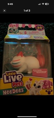 Little Live Pets Needees Nibblee Chipmunk Interactive Toy