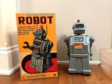 1950s Vintage DIRECTIONAL ROBOT, Yonezawa; Original Box; C-8; Works!