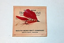Vintage South Bend Teas-Oreno Fly No. 1451 Size 1/0 on Card NOS