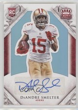 2015 Crown Royale Rookie Signature Retail Platinum 4/5 DeAndre Smelter #196 0f6