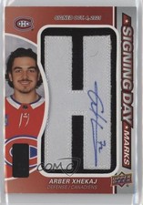 2024-25 SP Game Used 2023-24 Update Signing Day Marks /35 Arber Xhekaj Auto 0r46