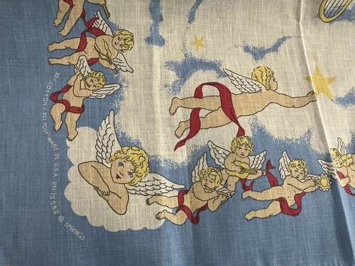 De colección ¡NUEVO SIN ETIQUETAS! Bandana Springs MUSICAL ANGELS Diseño Hecha en EE. UU. RN 15582 ¡Día de la Madre! - Imagen 2 de 5