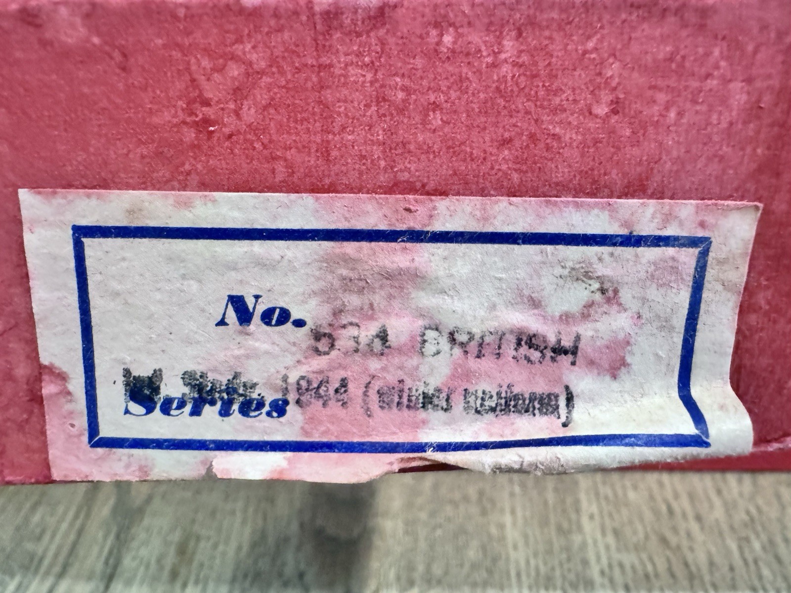 Authenticast: Boxed Set - British Infantry @ Ease, WW2. c1950s. Rare