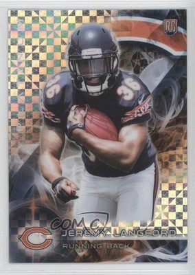 2015 Topps Platinum Rookies X-Fractor Jeremy Langford #127 Rookie RC 7l6